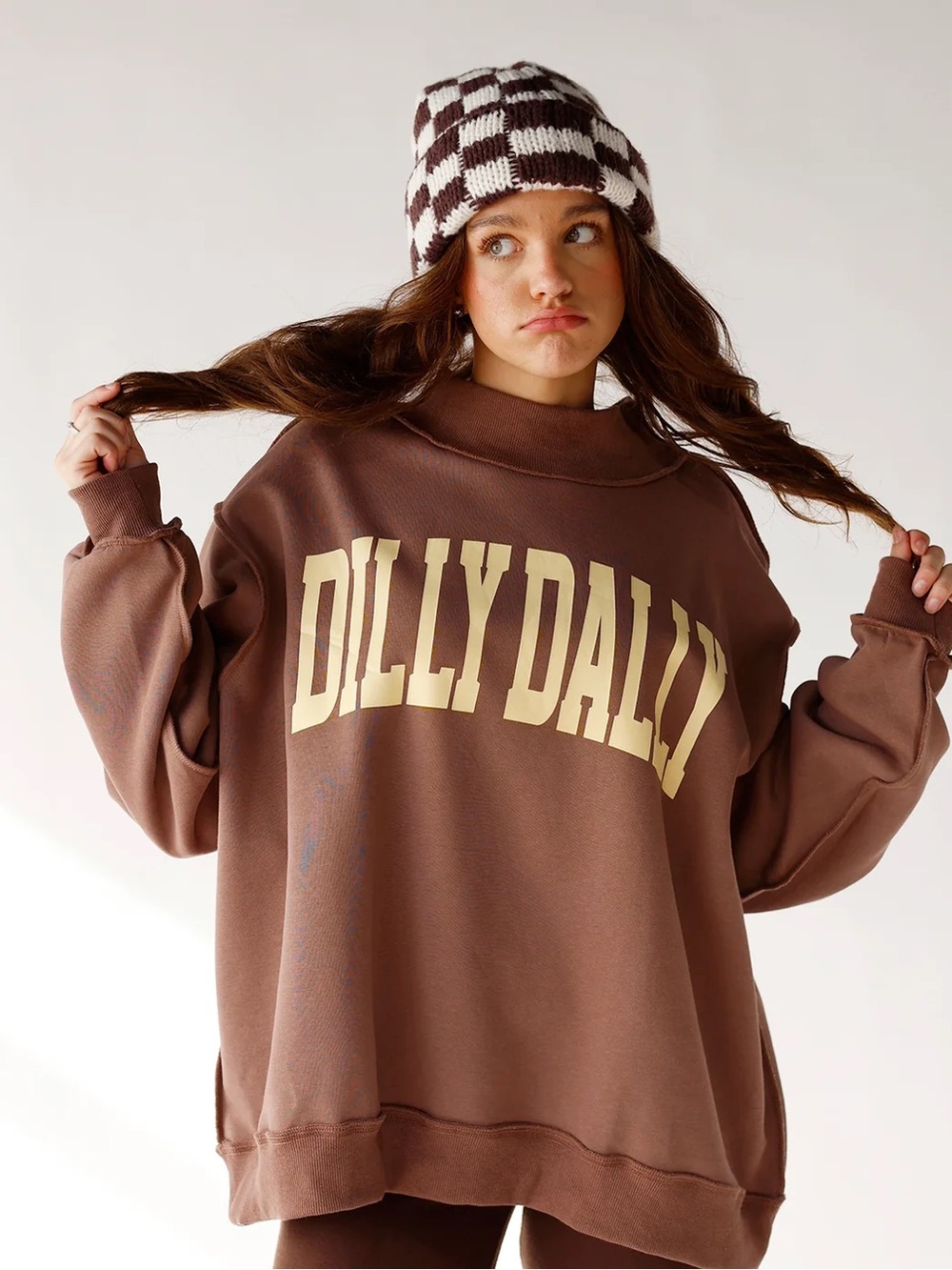 BUCKETLIST DILLY DALLY MOCK NECK